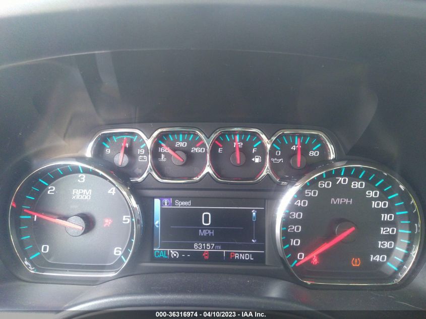 2017 CHEVROLET SILVERADO 1500 LT - 1GCVKREC4HZ155391