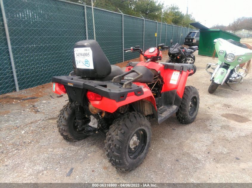 2013 POLARIS SPORTSMAN 500 H.O./TOURING 4XADH50A1DA065253