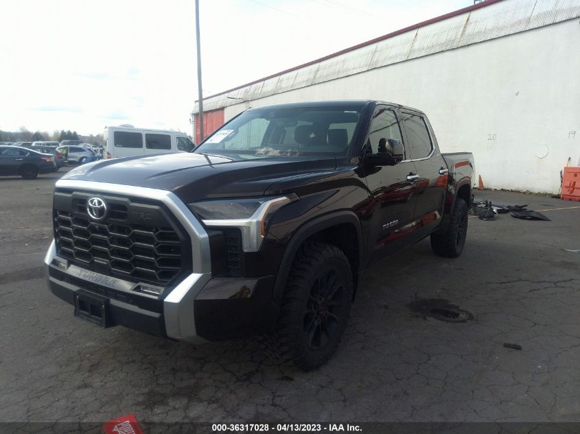 2022 TOYOTA TUNDRA 4WD LIMITED - 5TFJA5DB4NX021765