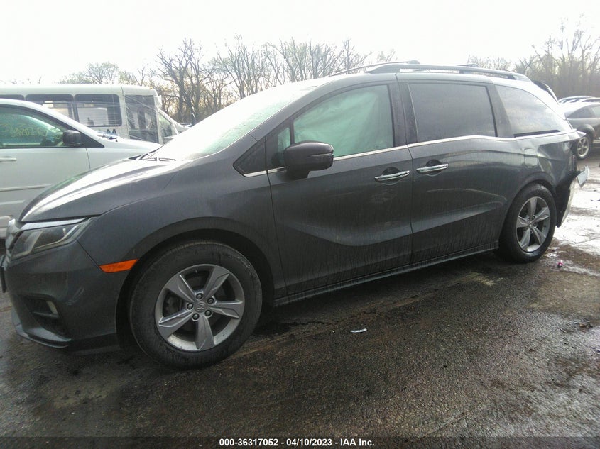 VIN 5FNRL6H79JB103570 2018 HONDA ODYSSEY EX-L
