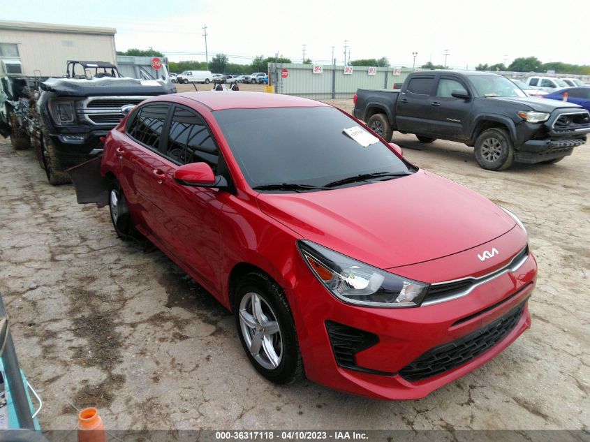 2022 KIA RIO S - 3KPA24AD1NE485478