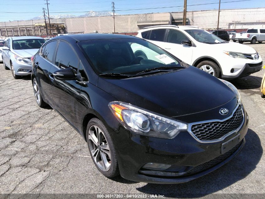 2016 KIA FORTE EX - KNAFZ4A86G5577735