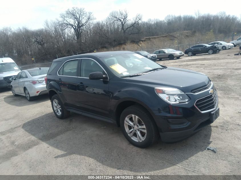 2017 CHEVROLET EQUINOX LS - 2GNALBEK7H1589332