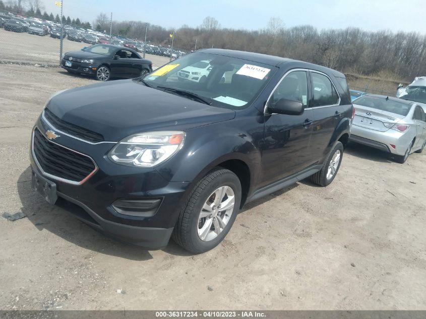 2017 CHEVROLET EQUINOX LS - 2GNALBEK7H1589332