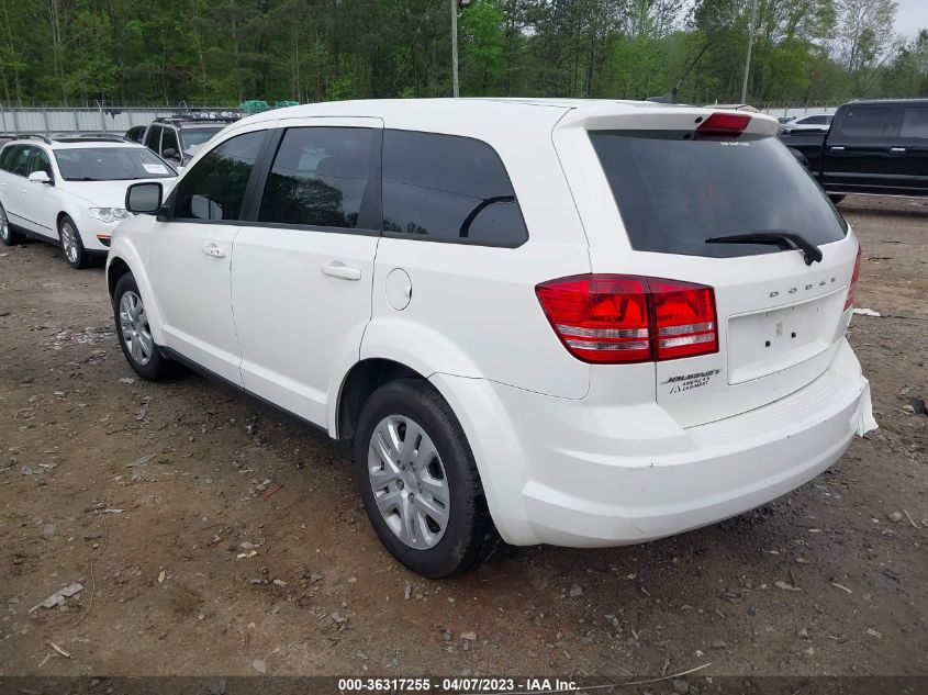 2015 DODGE JOURNEY AMERICAN VALUE PKG - 3C4PDCAB9FT720199