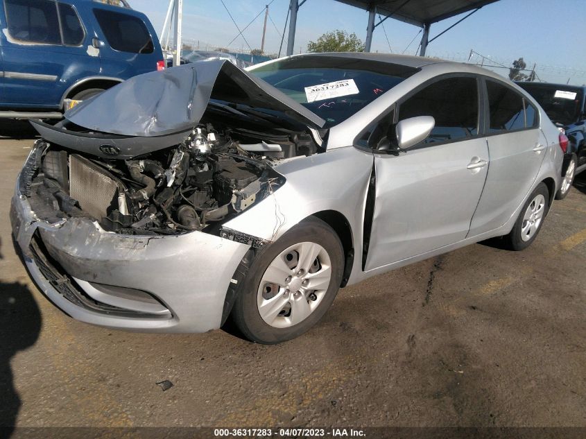 2016 KIA FORTE LX - KNAFK4A63G5483444