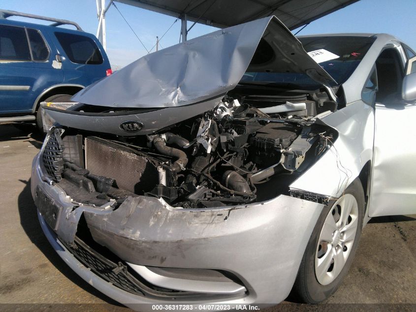 2016 KIA FORTE LX - KNAFK4A63G5483444