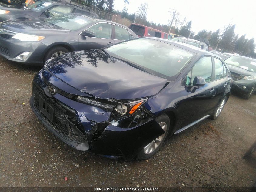 2022 TOYOTA COROLLA LE - 5YFHPMAE7NP317836