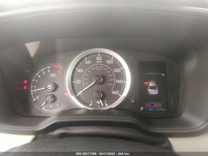 2022 TOYOTA COROLLA LE - 5YFHPMAE7NP317836