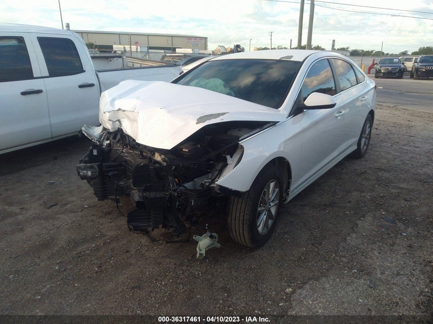 VIN 5NPE24AF9KH731588 2019 HYUNDAI SONATA SE