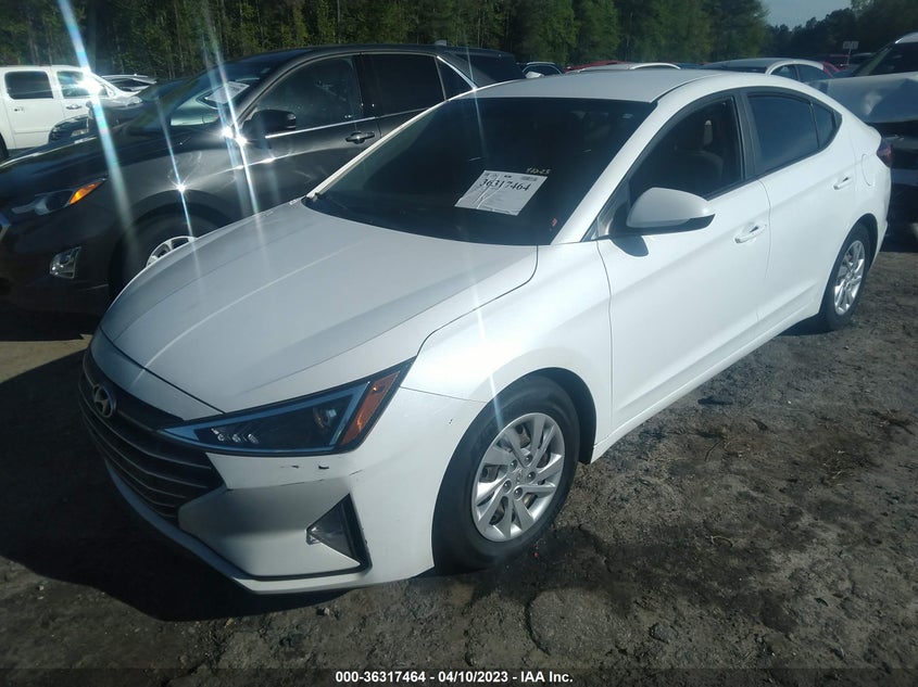 VIN 5NPD74LFXKH496709 2019 HYUNDAI ELANTRA SE