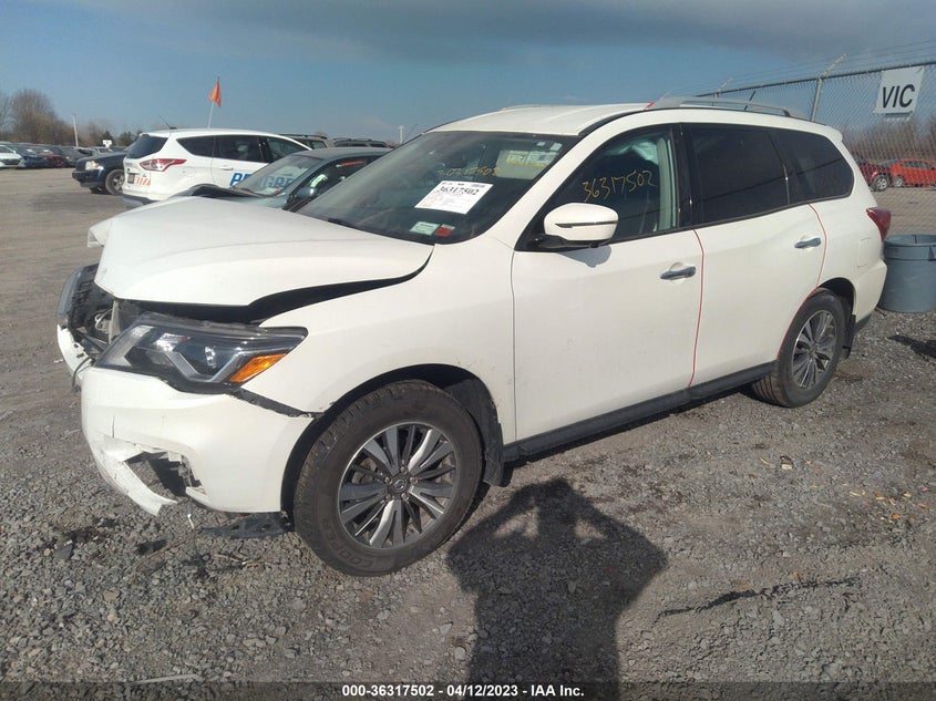 VIN 5N1DR2MMXHC606993 2017 NISSAN PATHFINDER SL