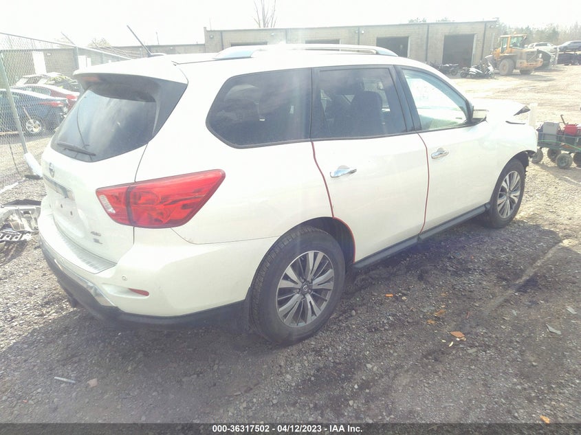 VIN 5N1DR2MMXHC606993 2017 NISSAN PATHFINDER SL