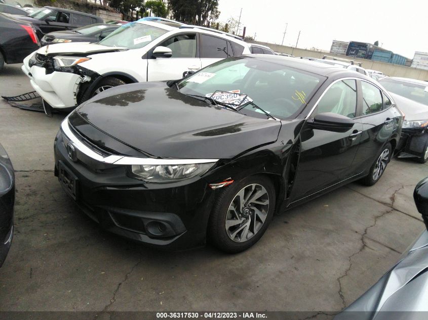 2017 HONDA CIVIC SEDAN EX - 2HGFC2F83HH529347