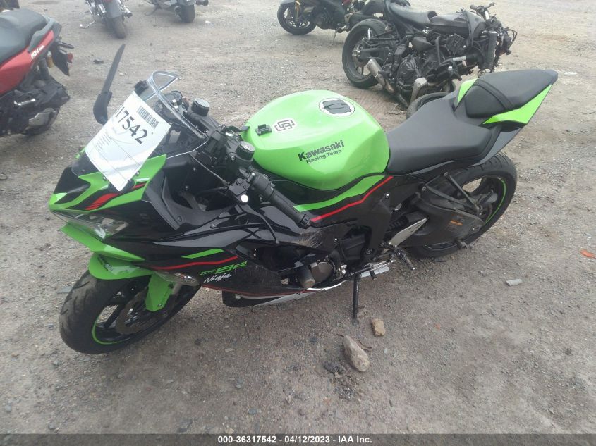 2022 KAWASAKI ZX636 K JKBZXJG15NA019741