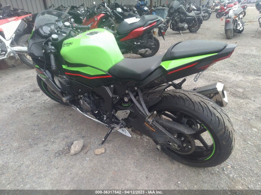 2022 KAWASAKI ZX636 K JKBZXJG15NA019741