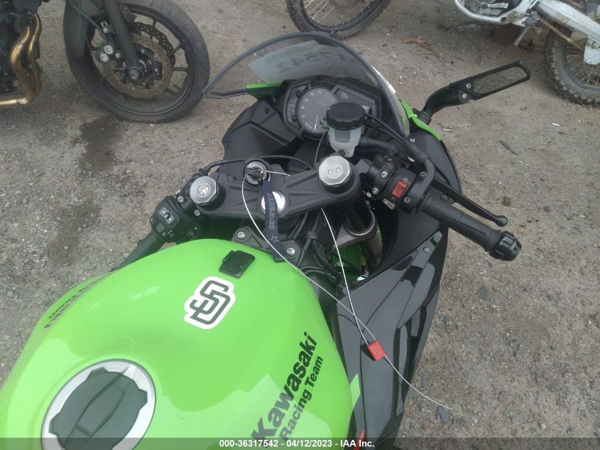 2022 KAWASAKI ZX636 K JKBZXJG15NA019741