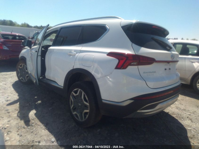 2022 HYUNDAI SANTA FE HYBRID SEL PREMIUM - KM8S3DA12NU018042