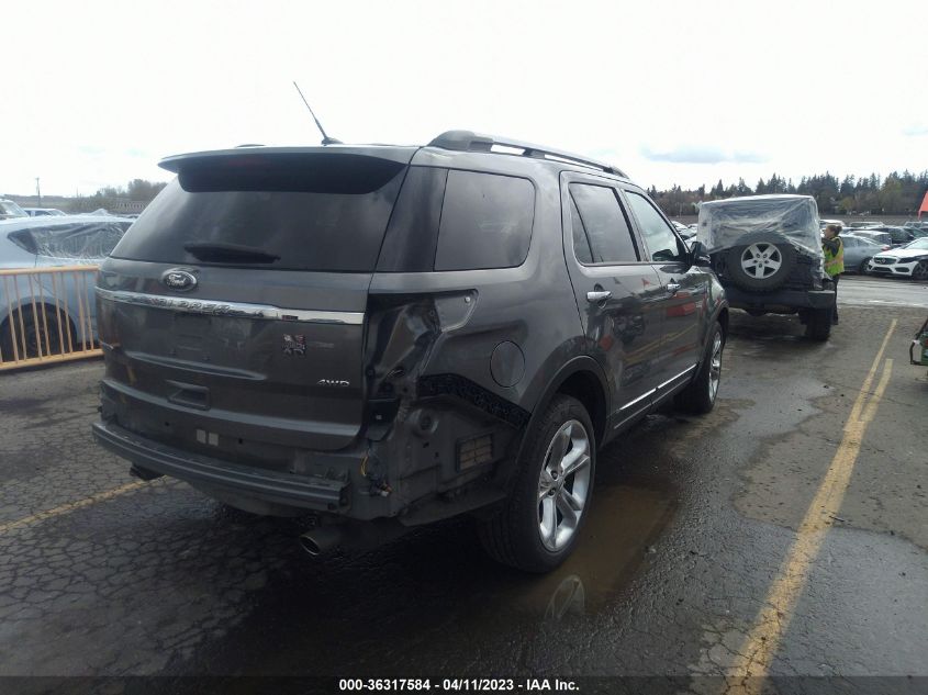 2014 FORD EXPLORER LIMITED - 1FM5K8F86EGC37310