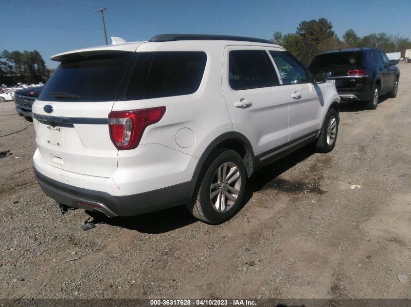 2017 FORD EXPLORER XLT - 1FM5K7D86HGC18743