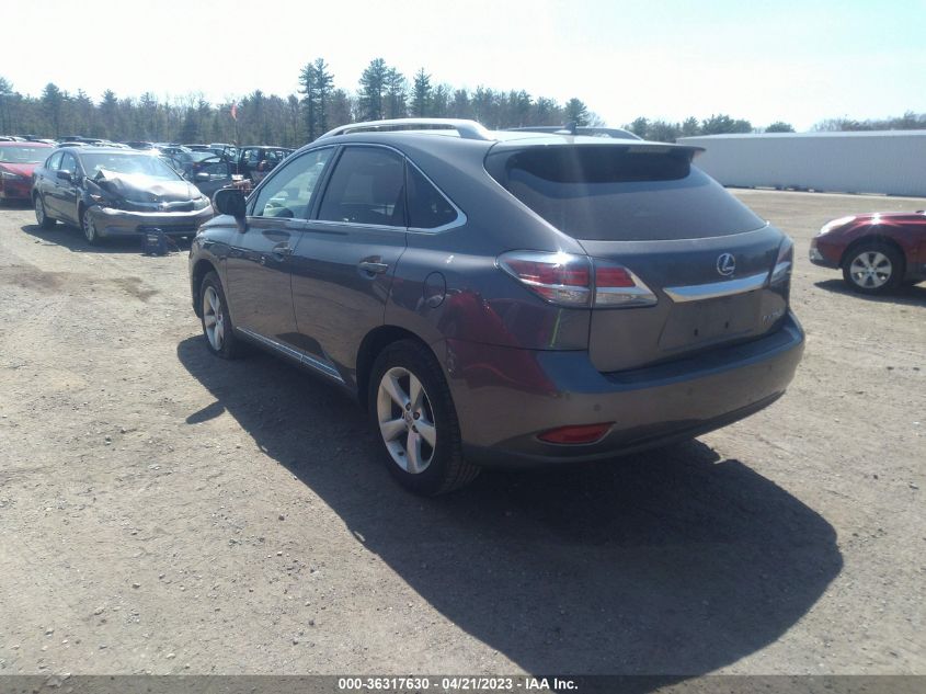 2013 LEXUS RX 350 - 2T2BK1BAXDC212524