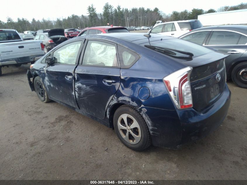 2014 TOYOTA PRIUS FOUR/FIVE/THREE/ONE/TWO - JTDKN3DU1E1783520