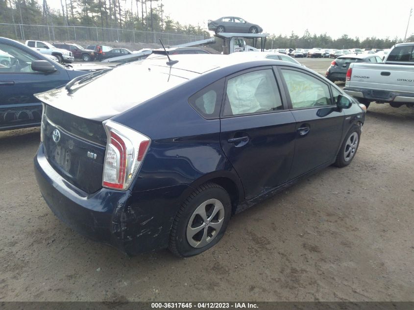 2014 TOYOTA PRIUS FOUR/FIVE/THREE/ONE/TWO - JTDKN3DU1E1783520