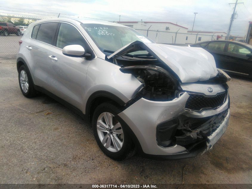 2018 KIA SPORTAGE LX - KNDPM3AC9J7443477