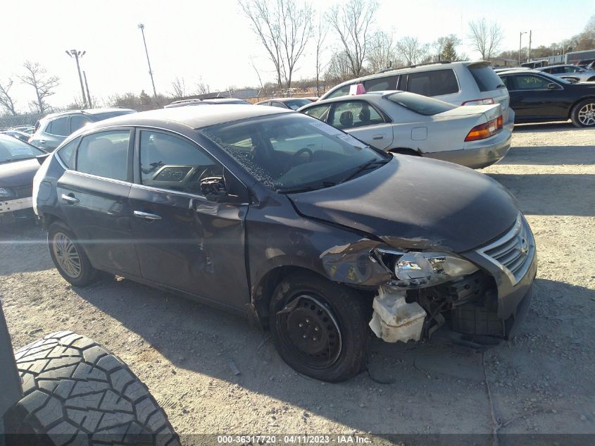 2014 NISSAN SENTRA S - 3N1AB7AP2EL682508