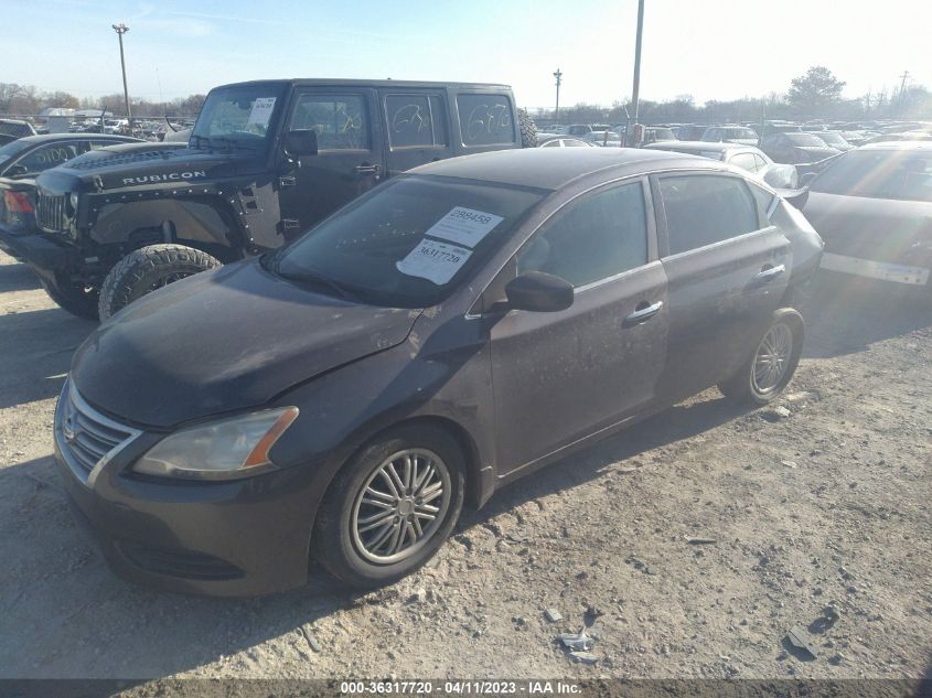 2014 NISSAN SENTRA S - 3N1AB7AP2EL682508