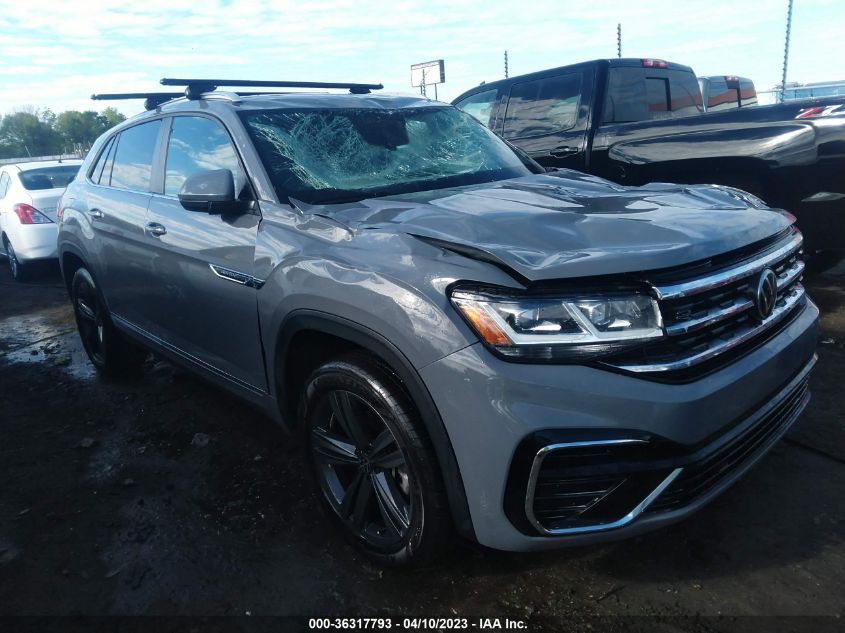 2021 VOLKSWAGEN ATLAS CROSS SPORT 3.6L V6 SE W - 1V2PE2CA6MC203705