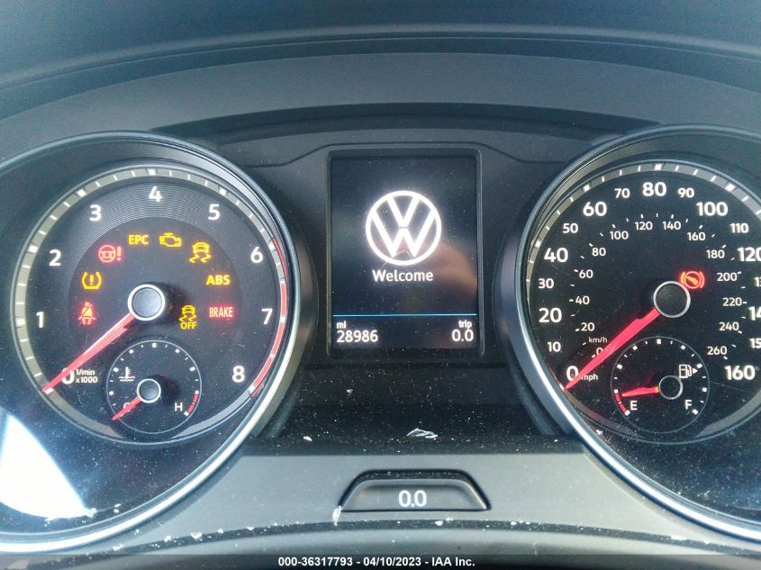 2021 VOLKSWAGEN ATLAS CROSS SPORT 3.6L V6 SE W - 1V2PE2CA6MC203705