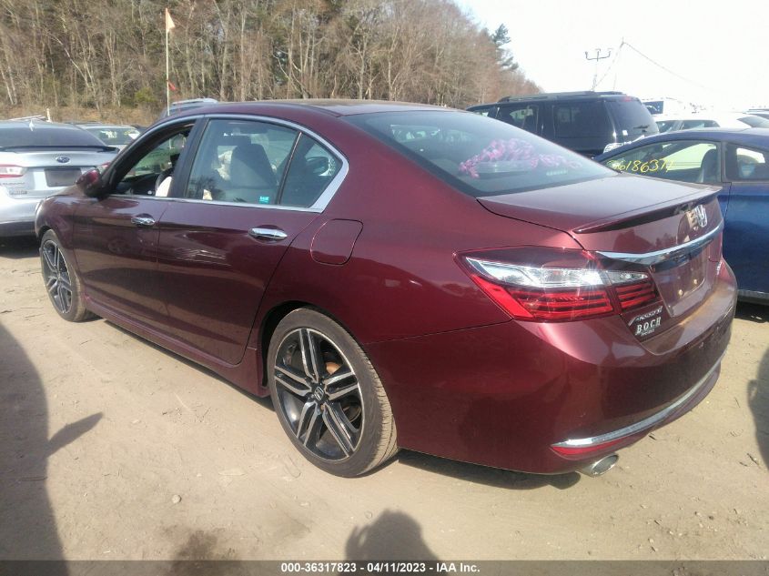 2017 HONDA ACCORD SEDAN SPORT SE - 1HGCR2F18HA292339