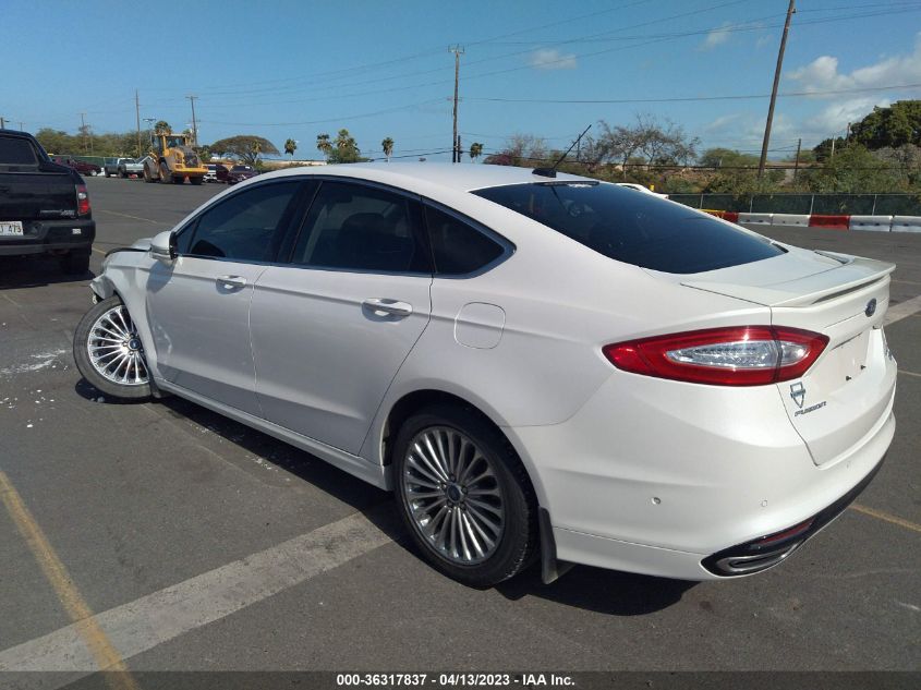 2014 FORD FUSION TITANIUM - 3FA6P0D96ER266246