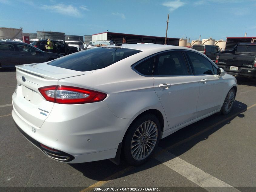2014 FORD FUSION TITANIUM - 3FA6P0D96ER266246
