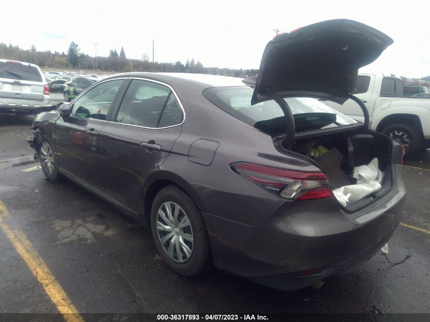2022 TOYOTA CAMRY HYBRID LE - 4T1C31AK2NU600038