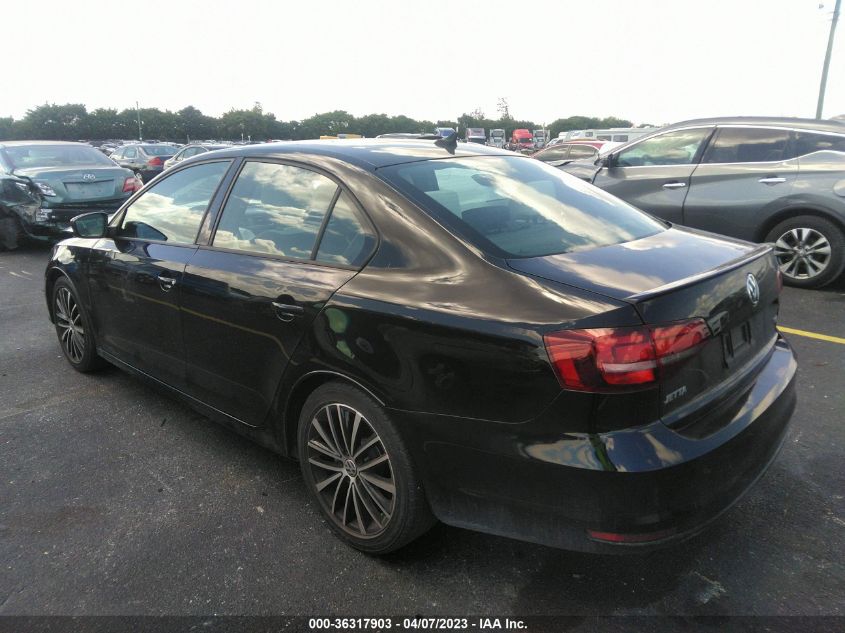 2016 VOLKSWAGEN JETTA SEDAN 1.8T SPORT - 3VWD17AJ4GM297390