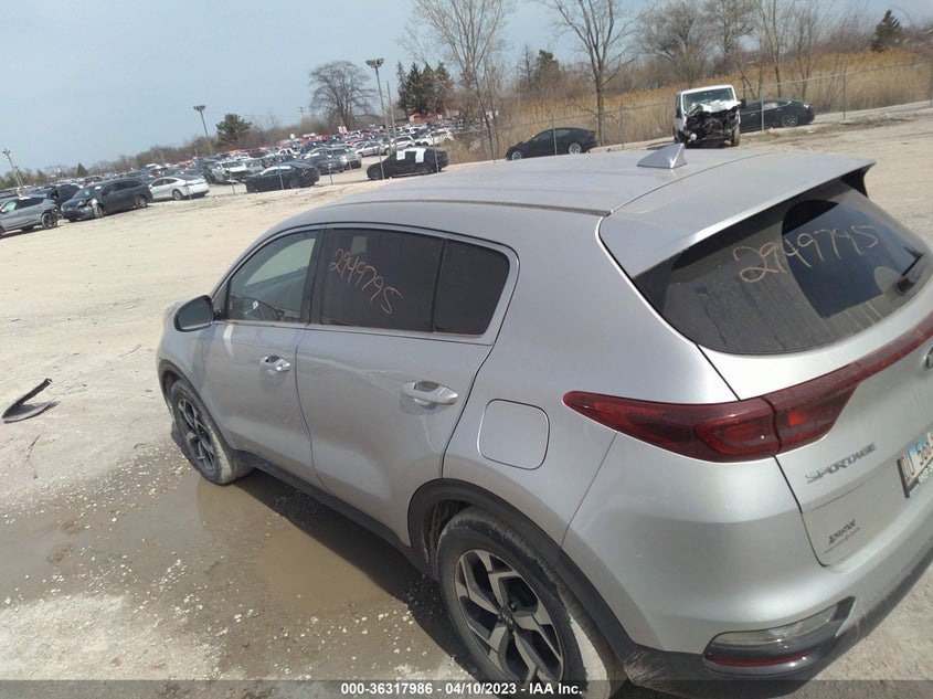 VIN KNDPM3AC6L7741343 2020 KIA SPORTAGE LX