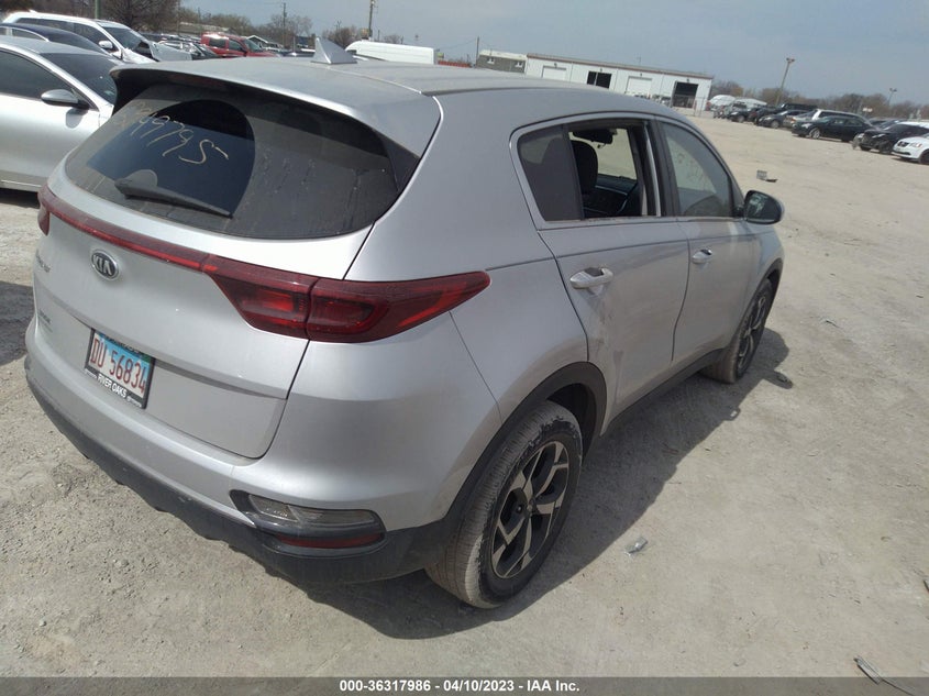 VIN KNDPM3AC6L7741343 2020 KIA SPORTAGE LX