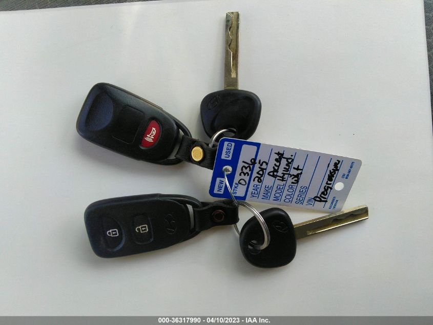 2015 HYUNDAI ACCENT SPORT - KMHCU5AE6FU225254