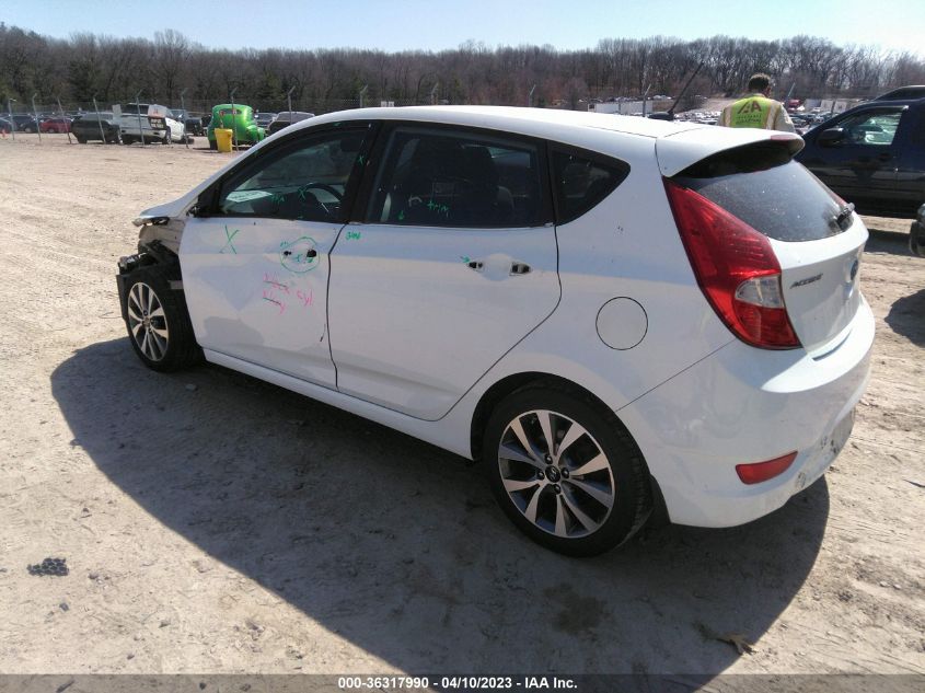 2015 HYUNDAI ACCENT SPORT - KMHCU5AE6FU225254