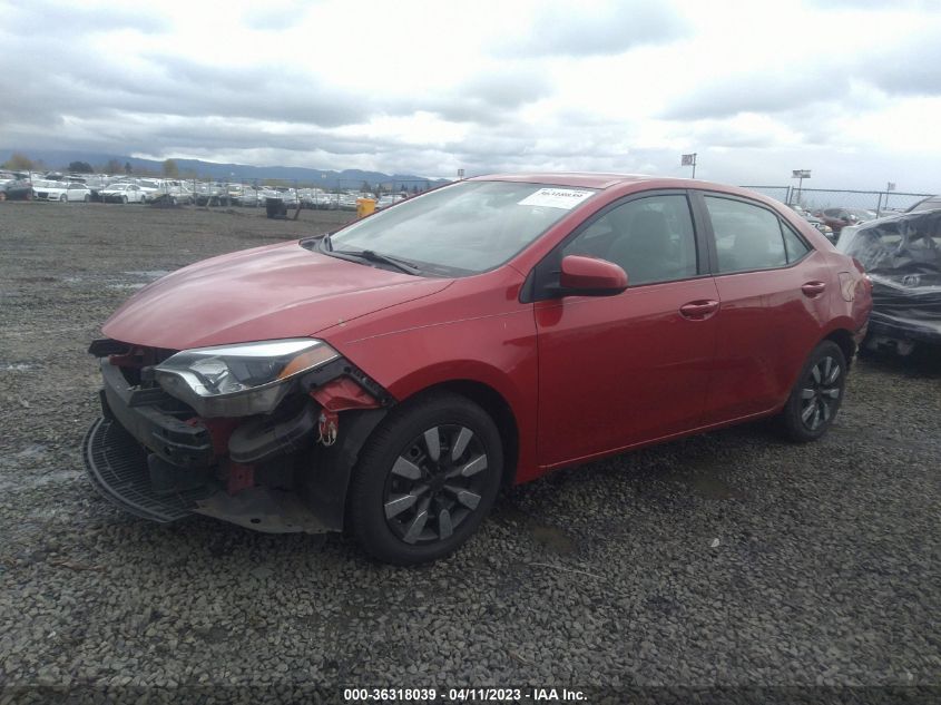 2016 TOYOTA COROLLA LE - 2T1BURHE1GC687507