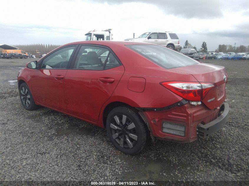 2016 TOYOTA COROLLA LE - 2T1BURHE1GC687507