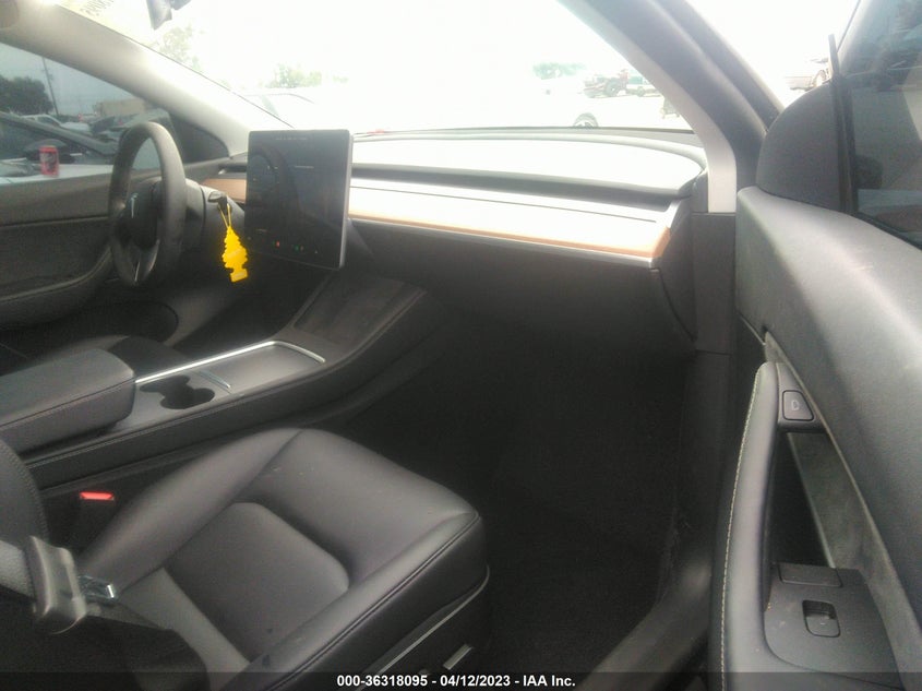 VIN 7SAYGDEF1NF490477 2022 TESLA MODEL Y PERFORMANCE