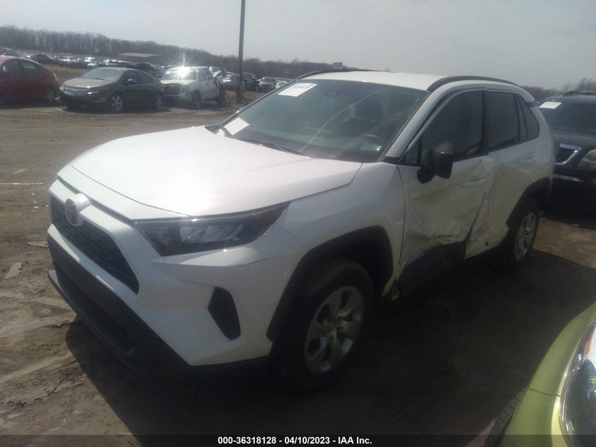 VIN 2T3H1RFV2MC132039 2021 TOYOTA RAV4 LE