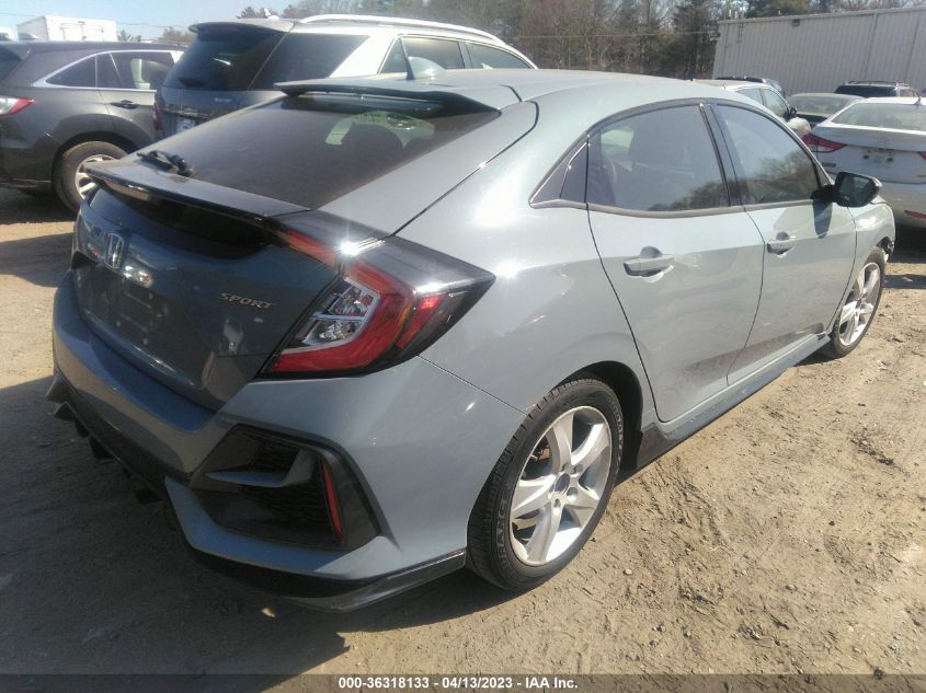 2020 HONDA CIVIC HATCHBACK SPORT - SHHFK7H49LU408733