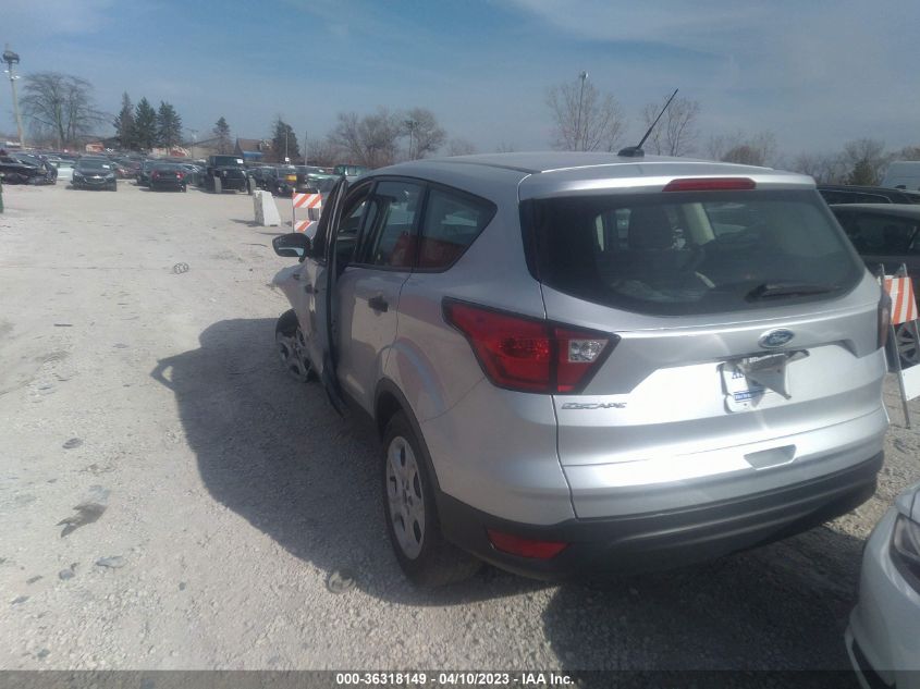 2019 FORD ESCAPE S - 1FMCU0F72KUA13233