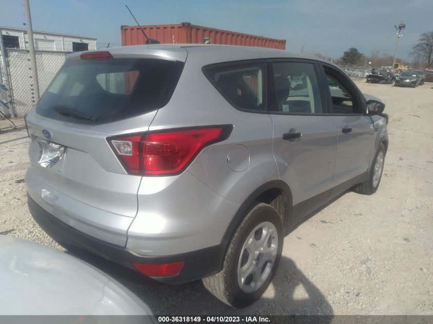 2019 FORD ESCAPE S - 1FMCU0F72KUA13233