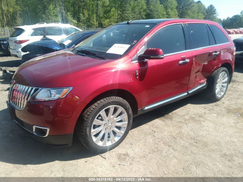 2015 LINCOLN MKX - 2LMDJ6JK2FBL33504