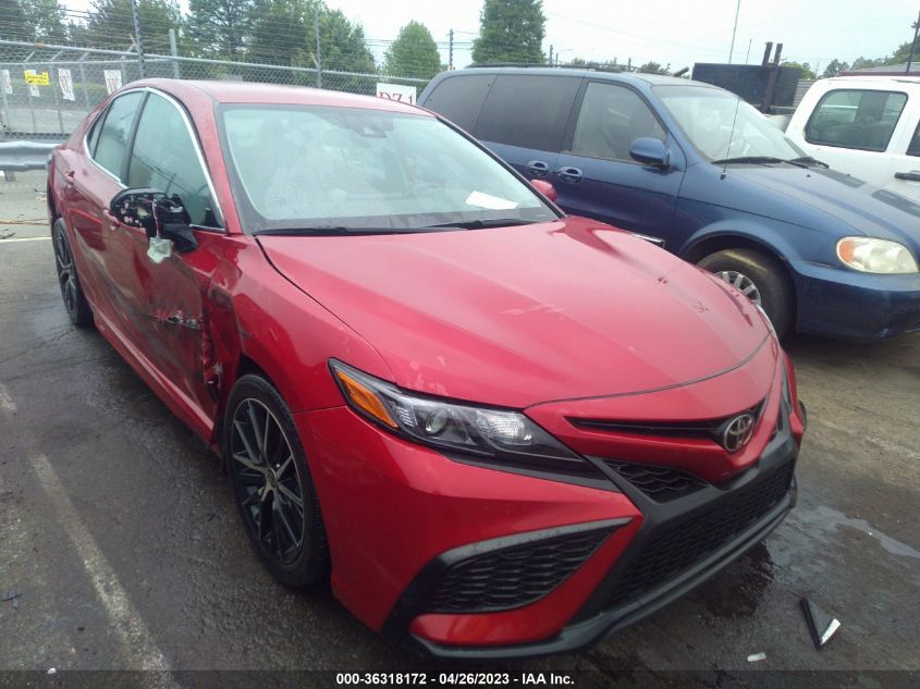 2021 TOYOTA CAMRY SE - 4T1T11AK1MU475182